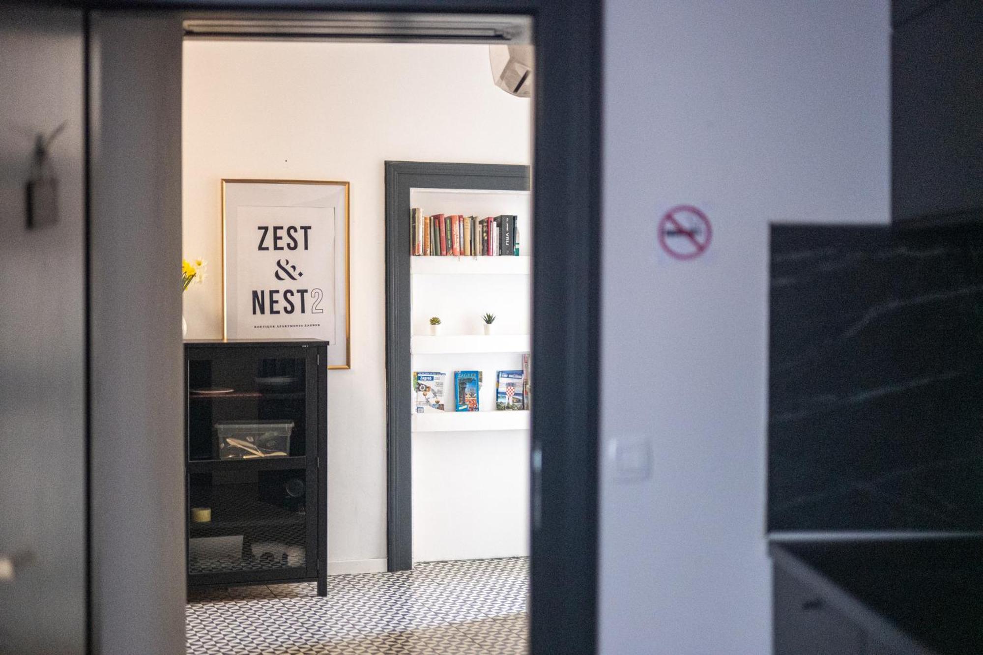Zest And Nest Apartments In The Center 萨格勒布 外观 照片