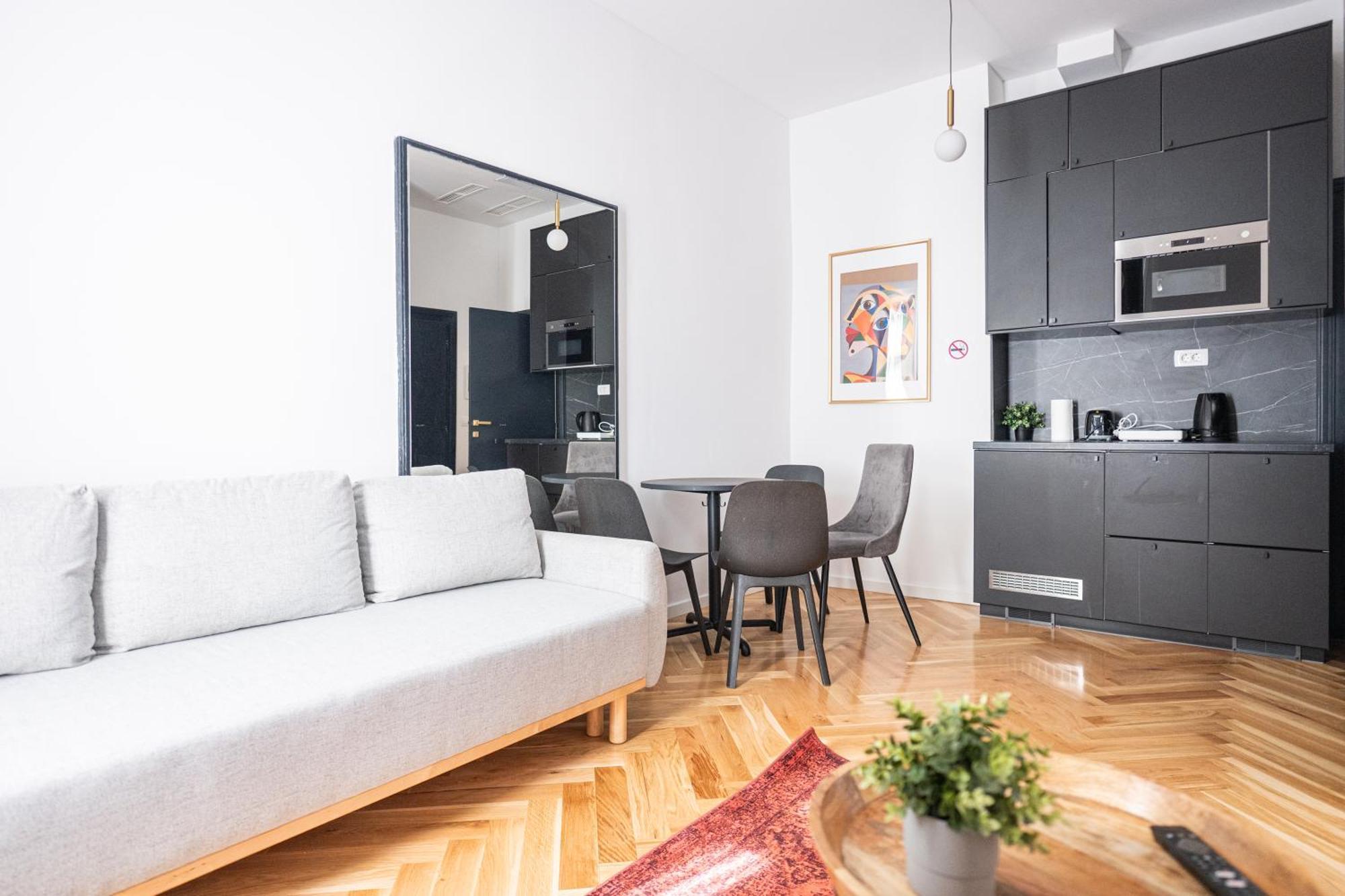 Zest And Nest Apartments In The Center 萨格勒布 外观 照片
